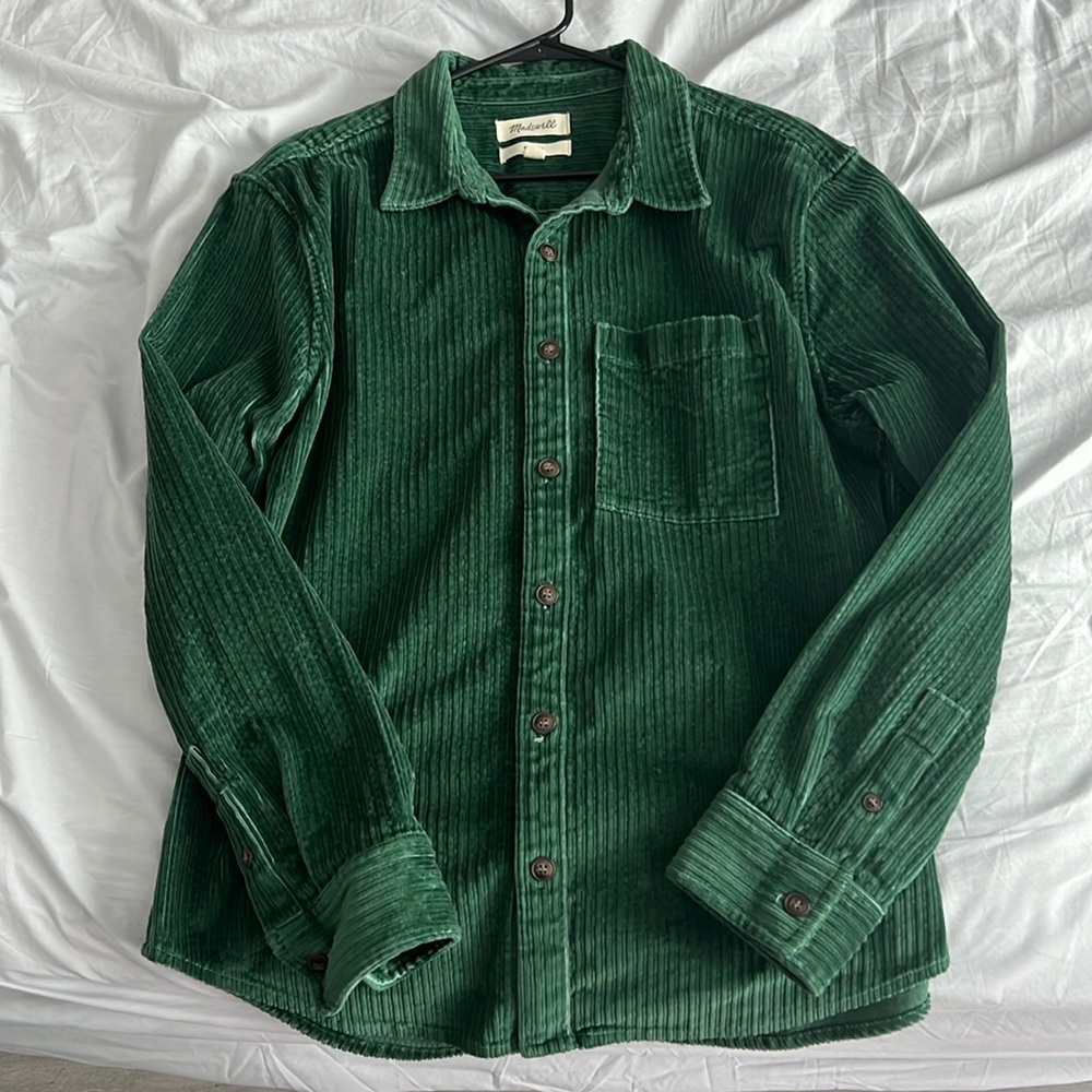 Madewell Corduroy Easy Long sleeve shirt
